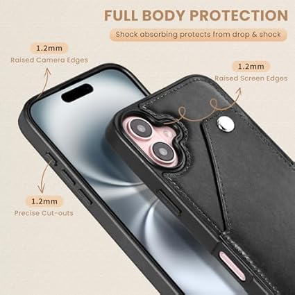iPhone 16 LuckyCoin Leather Case