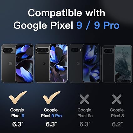 Google Pixel 9/9 Pro 2024 JETech Magnetic Case