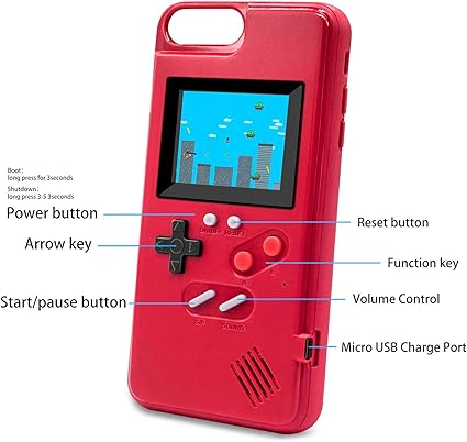 iPhone 6+ / 6s+ / 7+ / 8+ LucBuy Retro Game Console Case