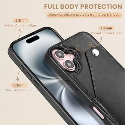 iPhone 16 LuckyCoin Leather Case
